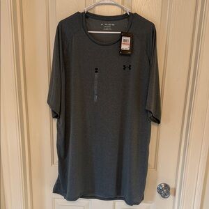 Under Armour Men's Dark Gray Short Sleeve Tee